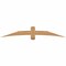 Ekena Millwork Bellingham Timber Gable Bracket, Western Red Cedar, 84"W x 14"H x 5 1/2"D x 5 1/2"F, 4/12 Pitch GBW084X14X0606BEL00SWR - alternate 1